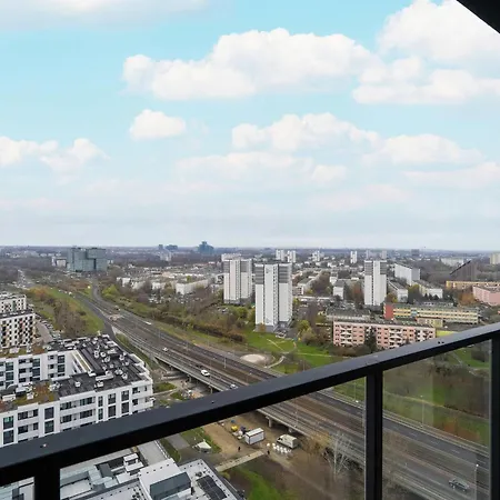 Apartament Stylish & Elegant With Parking & Balcony With View Remote Work By Renters *